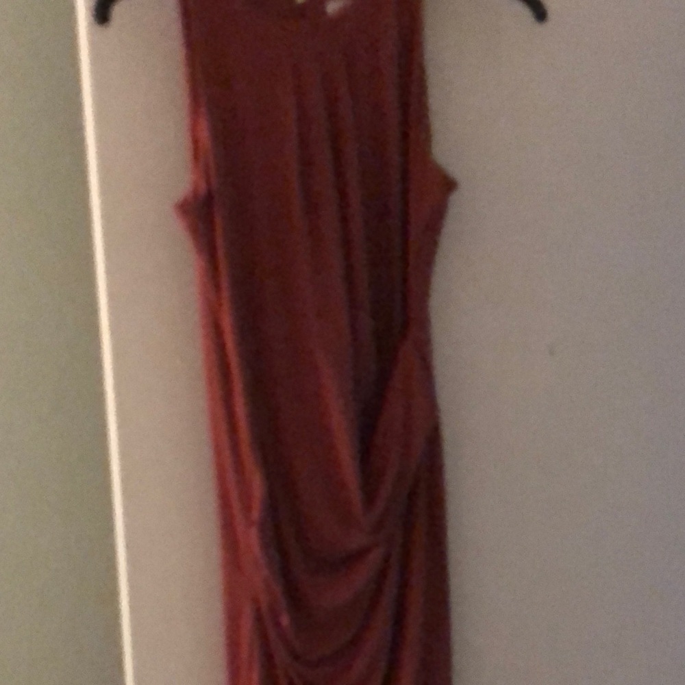 Fuchsia Michael Korda dress